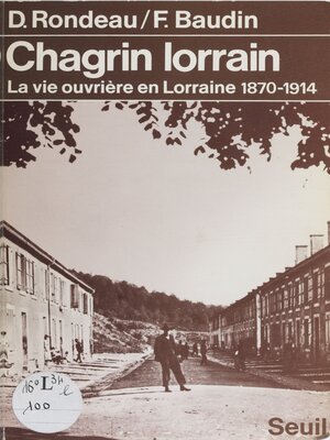 cover image of Chagrin lorrain
